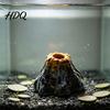 Dynamic Waterscape Aquarium Decor Bubbler Shell Resin Volcano Coral Air Pump Bubbler