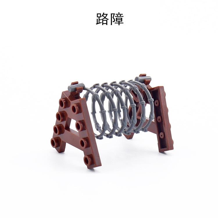 Doll Scene With Anti-Aircraft Maxine Anti-Aircraft Heavy Machine Gun Mortar Assembly Building Block