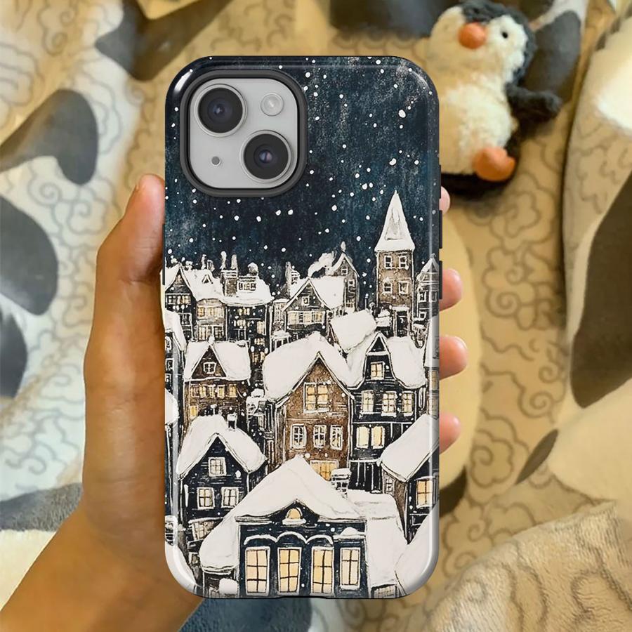 Phone Case for Xiaomi Redmi Note 14 Pro Plus 5G 14 4G Soft Cover Capa A Quiet Christmas Night