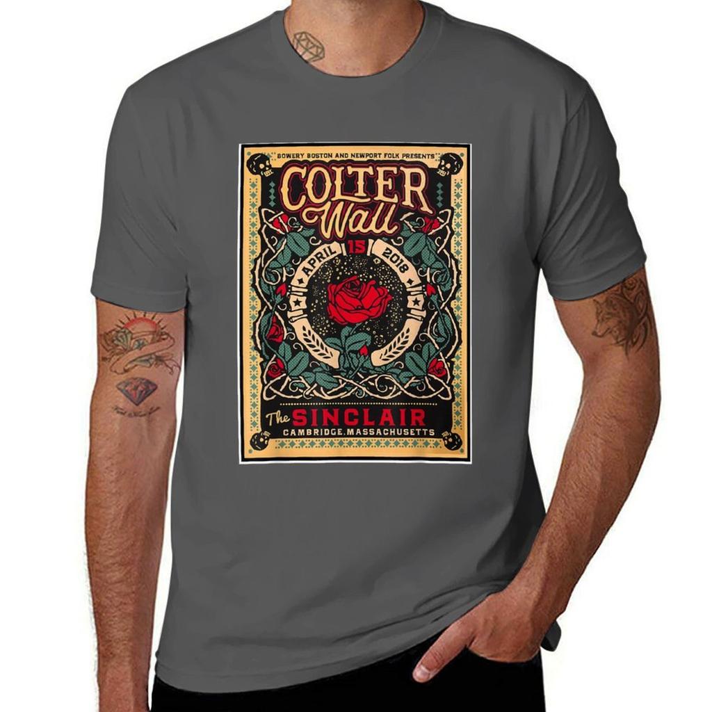 Graphic Colters Arts Wall Quote Music TShirt Classic Basic Casual TShirt