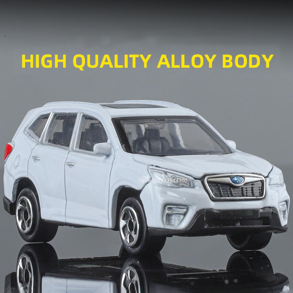 Scale 1:64 Subaru Forester Alloy Car Model Toy Metal Body Sliding Miniature Sports Cars Models Boys Exquisite Birthday Gifts