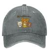 Rilakkuma Logo Casual Baseball Cap Spring Trucker Hat Wholesale Tennis Skate Hip Hop Hats UnisexTeens y2k Cool Baseball Caps
