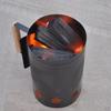 Professional Grill Starter Charcoal Lighter Chimney Starter, Black