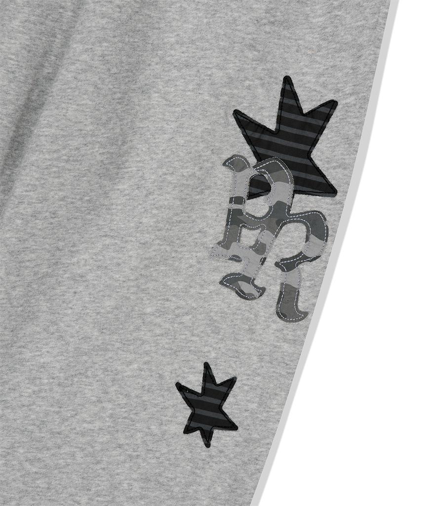 MAHAGRID Pray Applique Sweat Pant Gray(Mg2Ffmpa05A)