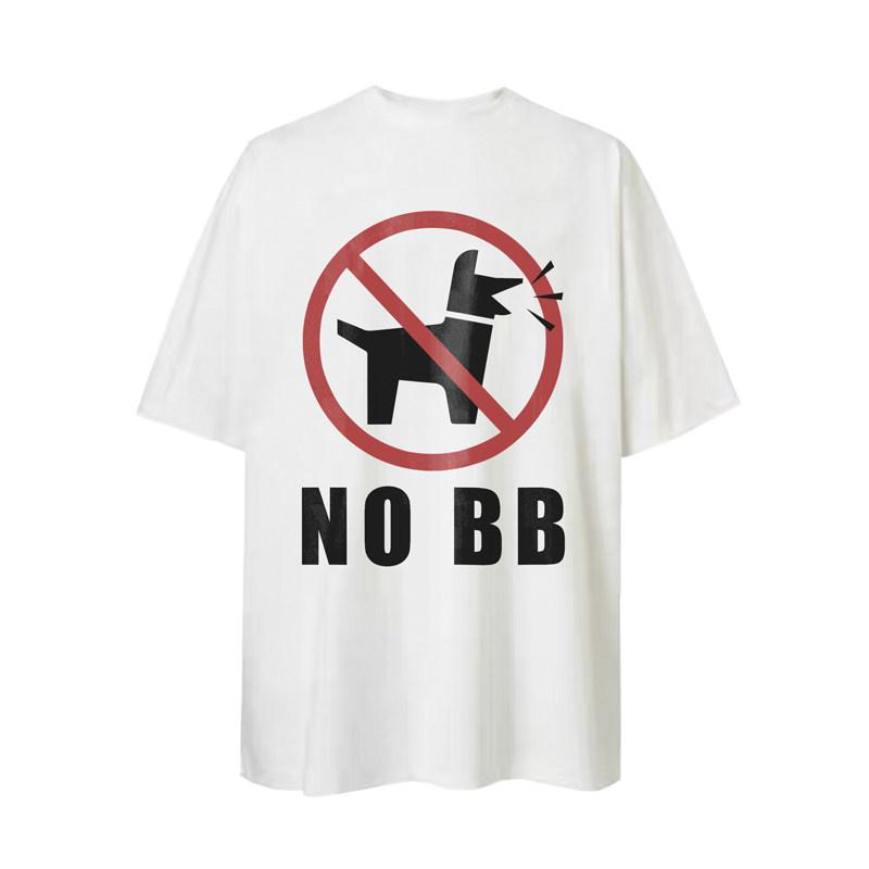 

Latest Adult and Childrens Dont BB Quirky Slogan Creative Meme Cotton Tshirt with Fun Little Dog Mute S