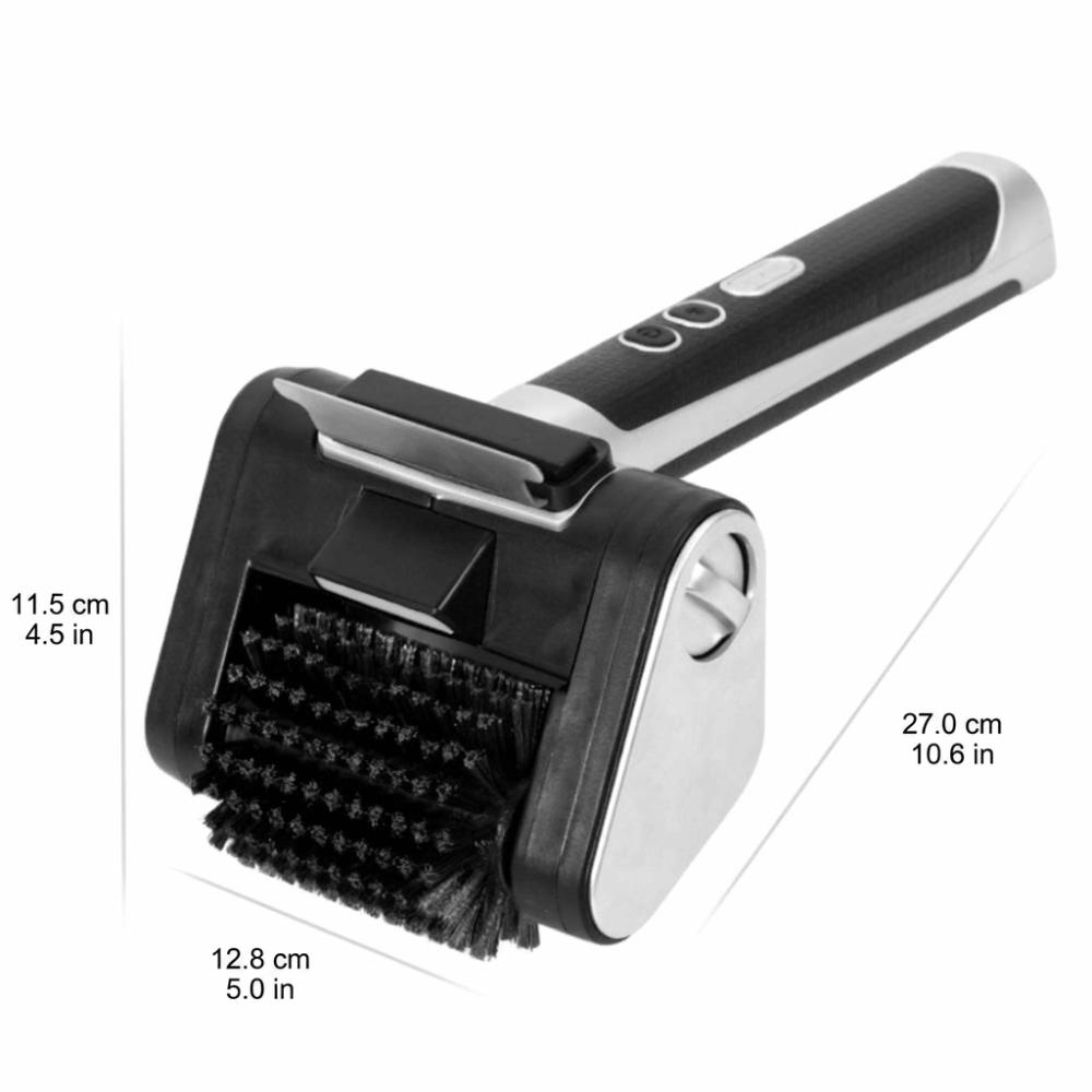Premium Stainless Steel Electric Scrubber Grill Rack Cleaner for 5V/2A 2600mAh Home Backyard