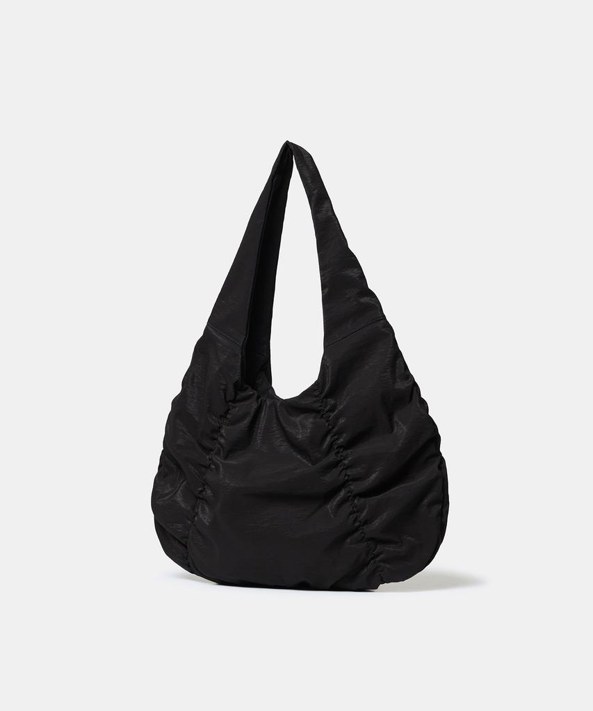 MUSINSA STANDARD WOMAN Women'S Bright Shirring Shoulder Bag [Black]