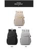 Customizable Minimalist Logo Backpack: Lightweight, Casual Travel & School Bag for Students