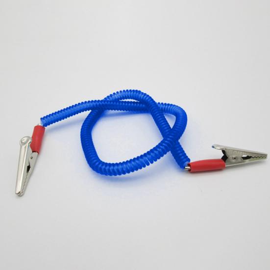 Dental Bib Clip Napkin Holder Reusable Kids Adults Elderly Colorful Elastic Spring Double-end Metal Clip Dentist Bib Holder Neck Strap