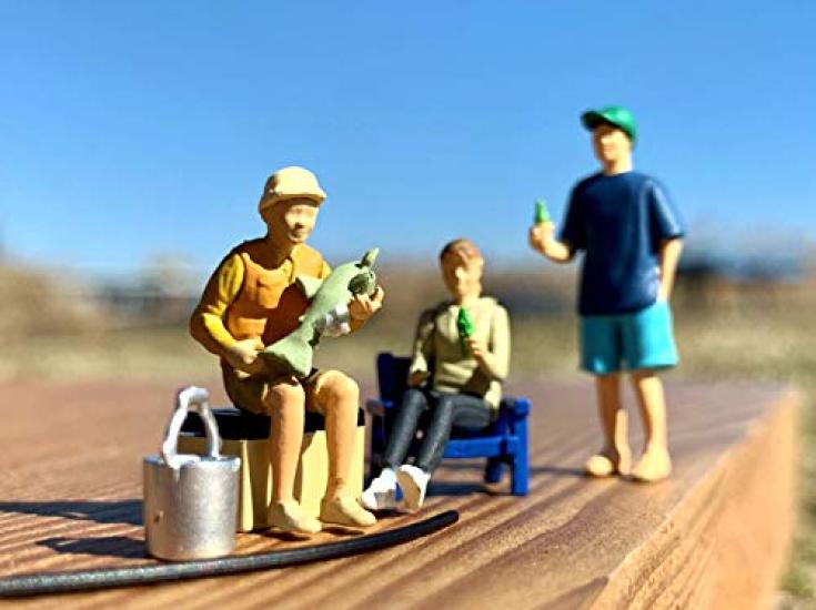 Geocolle 64 Car Snap 06a BBQ Painted and Assembled Set 313991 1/64# ABS/PVC Doll/accessories