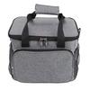 Insulated Lunch Bag Oxford Cloth Large Capacity Portable Cooler Bag with Detachable Shoulder Strap for Outdoor Camping