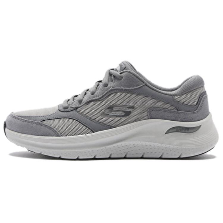 Skechers Arch Fit 2.0 Comfortable Versatile Lightweight Durable Low-Top Casual Running Shoes Men sneaker Gray 232702-GRY 39.5
