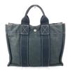HERMES Deauville PM Deauville PM Bag Tote Bag Hand Bag Canvas Black