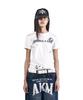 AAKAM A Kam Painted Half Top (White)
