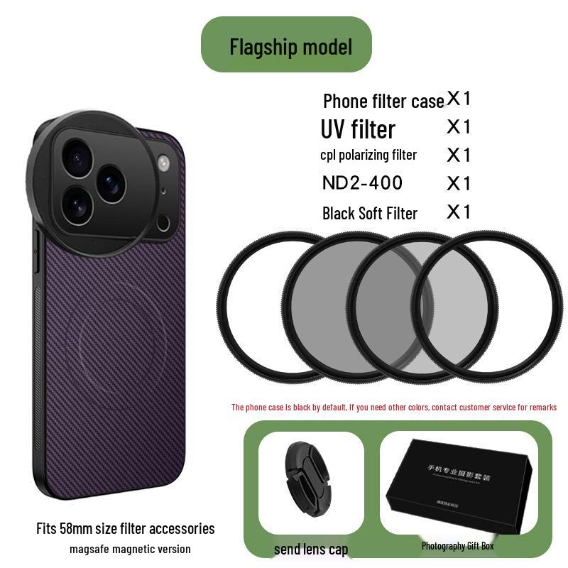 iPhone 17 Pro Max SLR Photography Set with Polarizing Filter