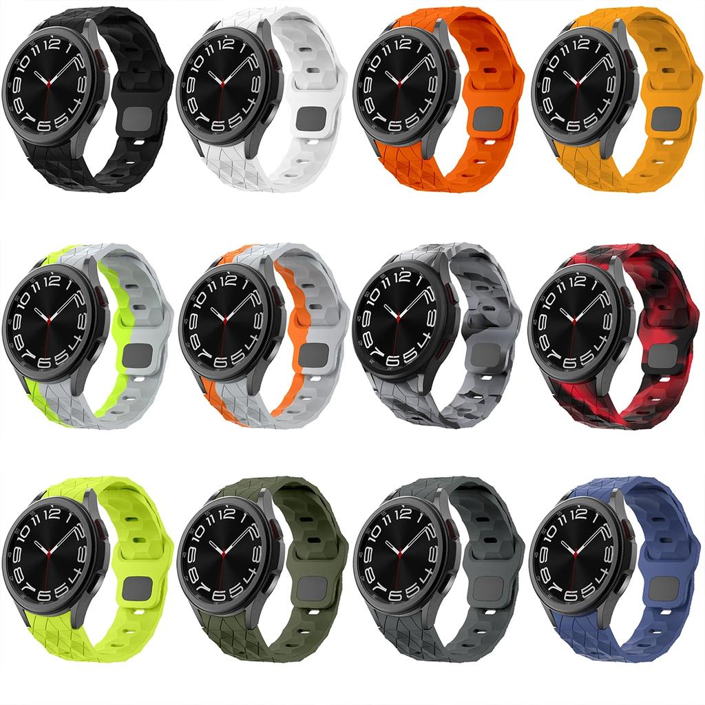 Silicone Band for Samsung Galaxy Watch 7 5 6 4 Classic 5 pro 44mm 40mm 47mm 43mm 46mm 45mm Bracelet Galaxy Watch6 watch4 strap