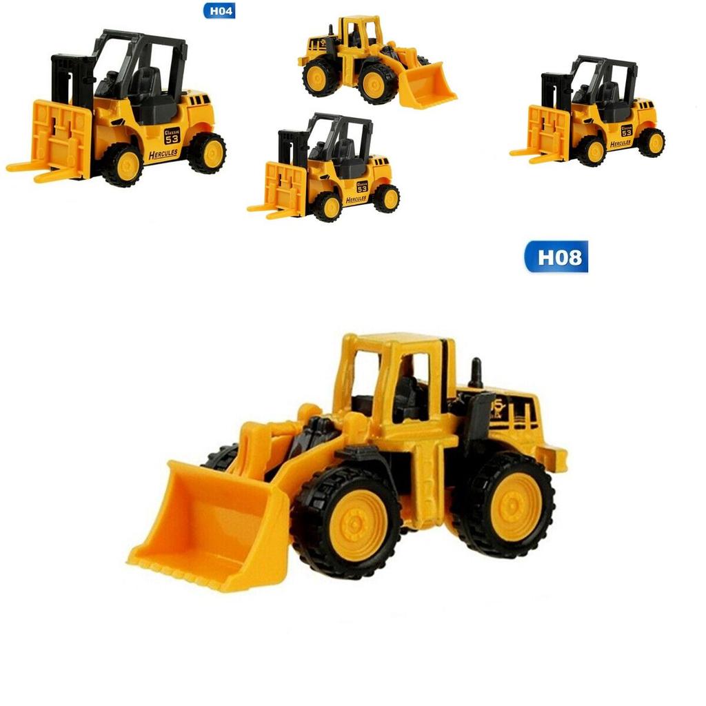 High-simulation Alloy Construction Truck Model Toy Mini Digger For Kids Fun