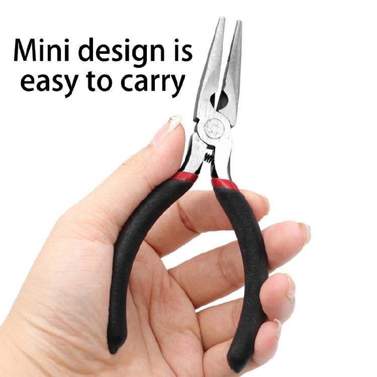Lightweight and Flexible 5 inch Spring Loaded Needle Nose Pliers for Automotive Maintenance