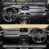 Dashboard Cover Pad Car Liner Anti-UV Mat Sunshade Dashmat Carpet Dash for Mazda CX-9 CX9 CX 9 Second Generation TC 2016-2022