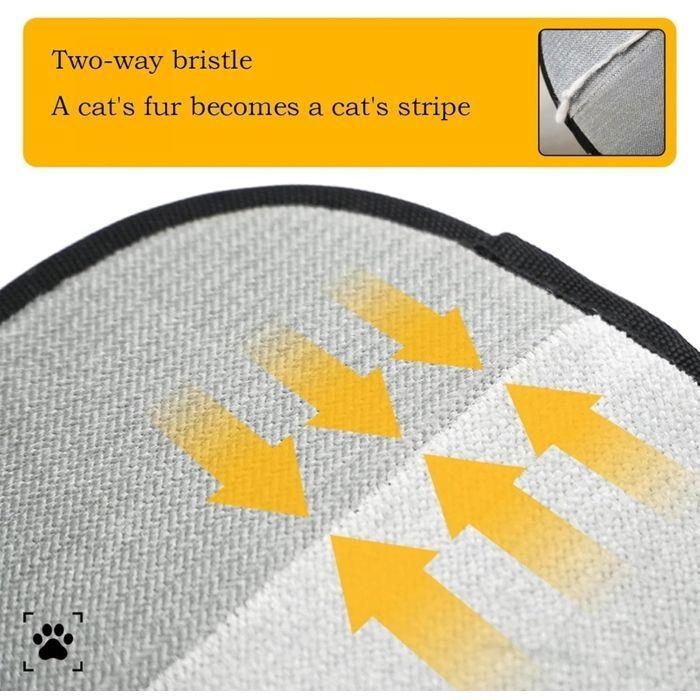 Gant ramasse-poils - LE BAZAR DE GAËLLE 34 - Maille respirante - Noir - Réutilisable - Pour chien et chat