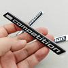 3D ABS Car Sticker Competition Logo Bar Underlined Badge Emblem Decals For BMW M3 M4 M5 X5M X6M Thunder Edition Auto Accessories