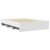 Bed Frame White 120x200 cm Particleboard