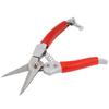 Plant Pruning Scissors Red Handle Straight Pruning Shears Hand Pruner (Painting Process)
