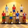 2026 New 18cm Football Star Mbappe Model Dolls Cartoon Cute Action Figure Car Accessories Football Fans Gifts