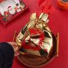 New Year Supplies Fu Character Drawstring Gift Bag Portable Foldable Candy Bag Eco-Friendly Goody Bag Jewelry Candy Storage