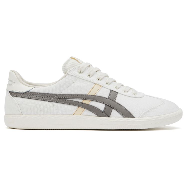 Onitsuka Tiger Tokuten Fabric Synthetic Leather Lightweight Durable Slip-Resistant Breathable Low-Top Sneakers Unisex Sneakers White Gray 1183A862-108
