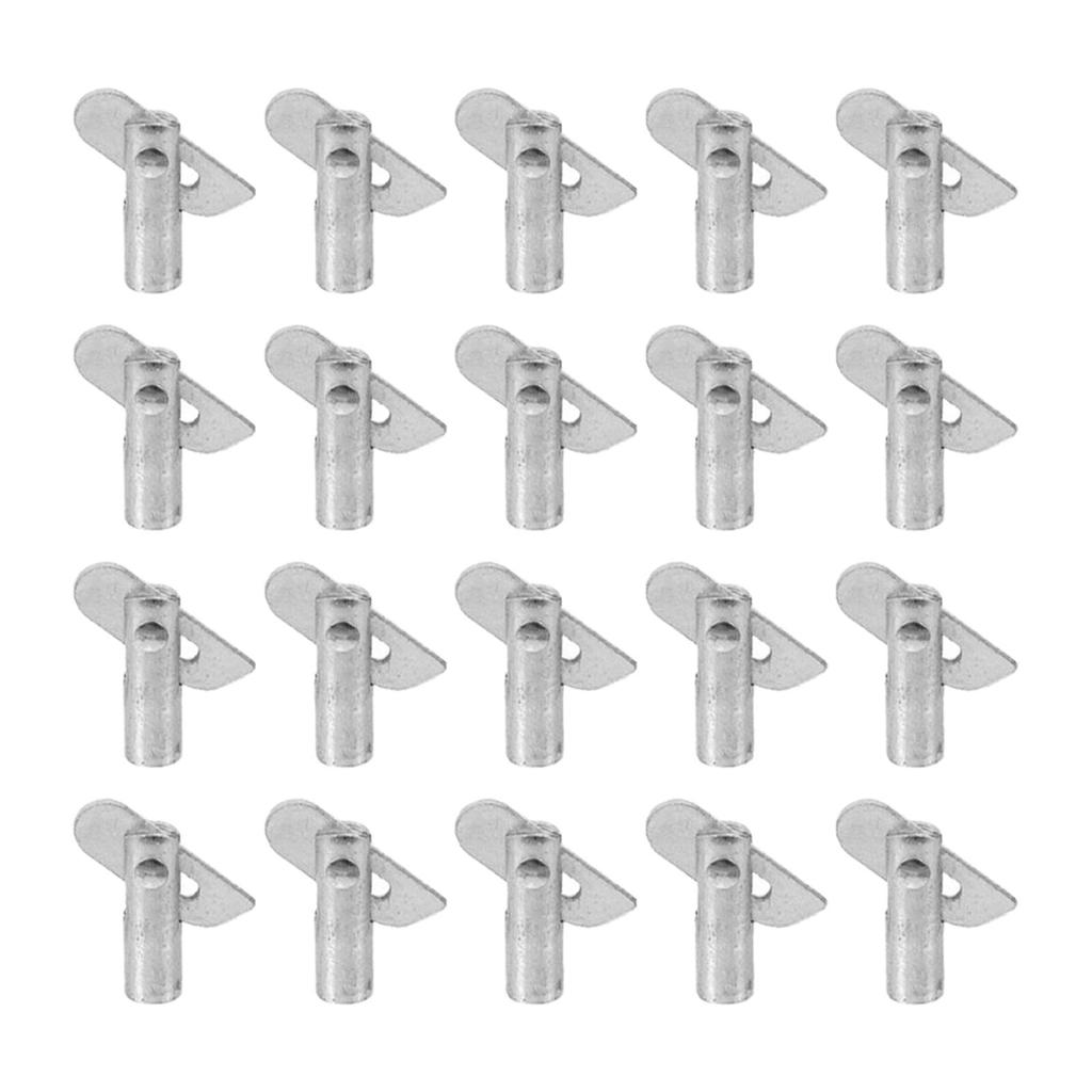 20 Pieces Scaffolding Joint Connecter Shelf Steel Outdoor Bracket Scaffold Accessories Small Part Hand Frame Locking Pin