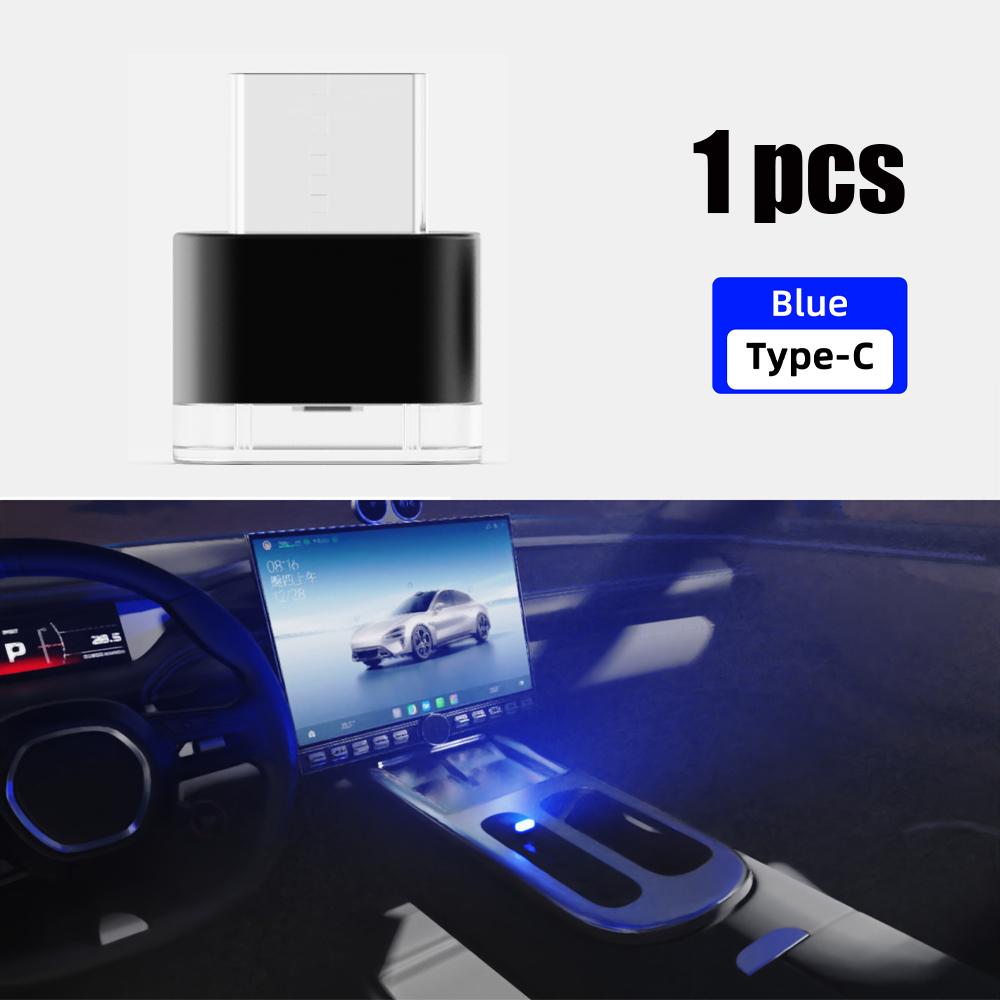 New Model Mini Type-c LED Ambient Light Portable Plug-and-Play Decorative Ambient Lights for Indoor Environment Lighting