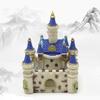 Resin Ancient Castle Ornaments Manual Artificial Layout Prop Aquarium Fish Tank Landscaping Deroration