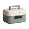 Private Document Storage Box With Combination Lock Water Resistant Construction Travel Ready ABS Durable Housing