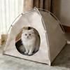 Cat Tent Pet Shelter for Summer, Enclosed for a Sense of Security, Convenient for Outdoor Use, Warm and Breathable, Suitable for All Seasons,