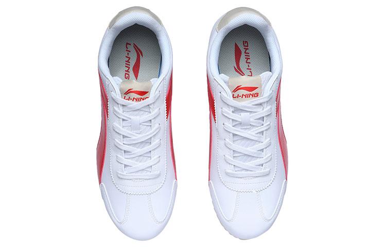 Men's Sneakers Li-Ning Li Ning 3K Running Shoes Unisex White Red Classic Casual