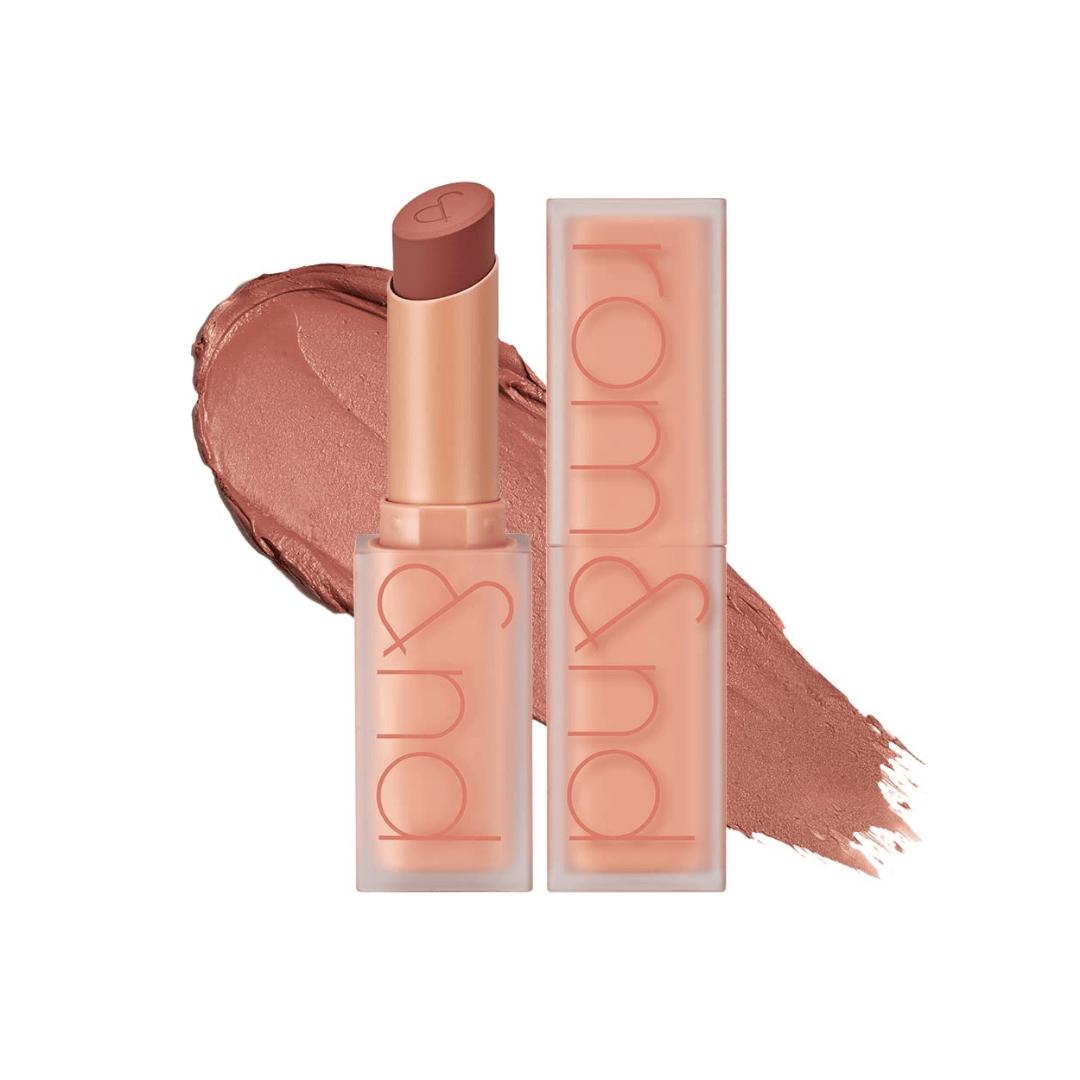

rom&nd Zero Matte Lipstick 21 Smoked Beige 3g - beige matte lipstick