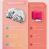 Salon Dyeing Cap Self-heating Women Thermal Hair Care Tool Shower Cap Aluminum Foil Cap Bathing Hat