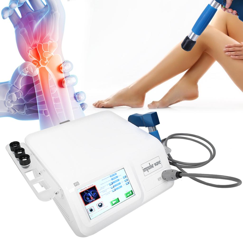 Shock Waves Treatments Therapy Machine Pain Relief Shockwave Physiotherapy InstrumentEU Plug