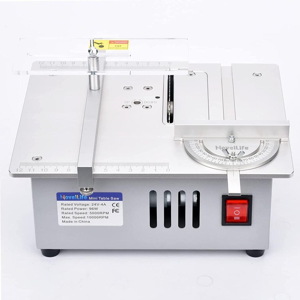 Mini Table Saw DIY Table Saw Electric Circular Saw Plastic PVC Cutter