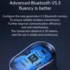 New Product Wireless Bluetooth Headset Movement Low Noise Reduction TWS Entry -ear Two Ears