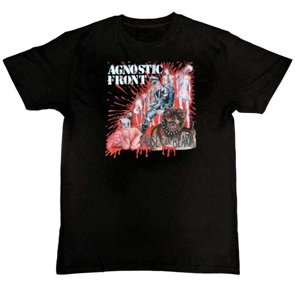 New Agnostic Front Cause for Alarmb Graphic T-Shirt