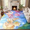 Cookie Run Kingdom Carpet Door Mat for Living Room or Bedroom Protective Mat Under Chair Office Decoration Christmas Gift Birthday Present