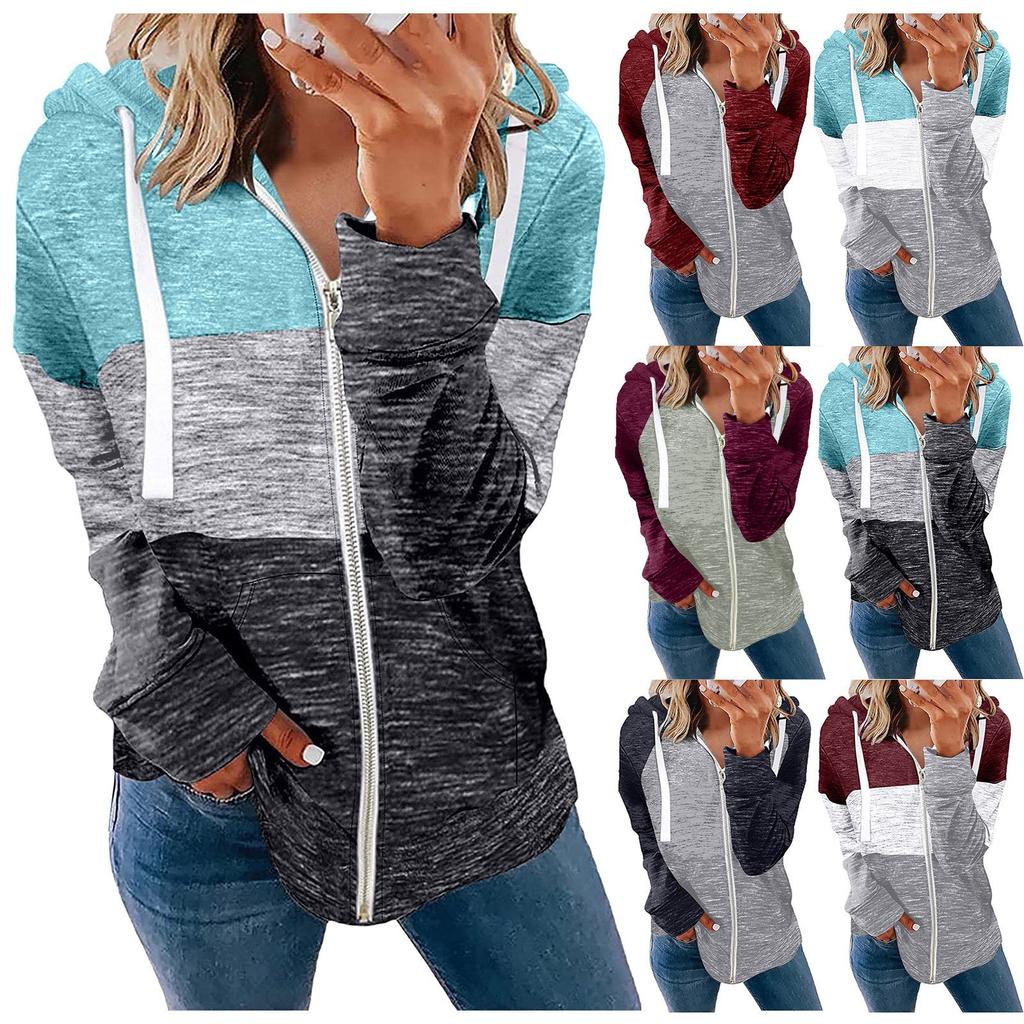 Women's Hoodie Sweatshirt Casual Pullover Tunic Top Long Sleeve Shirt