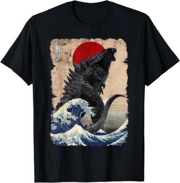 Retro Vintage Japanese Art Legendary Rare Kaiju Monster Japan Graphic T Shirt