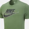 Nike Sportswear Letter Print Big Logo Pattern Crew Neck Short Sleeve T-Shirt Men T-Shirt Tree-Stem-Green DB5039-326