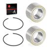 2 יחידות מיסב גלגל קדמי אחורי ואטם טבעת ל-Can-Am Maverick X3 MAX Turbo R RR 2017-2023 293350109 293350129 293350151 293370102