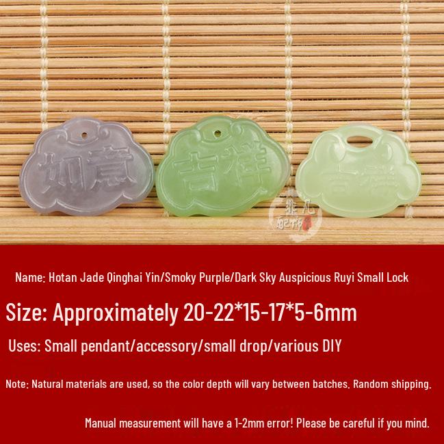 Hetian Jade Pendant: Lotus Pod, Double Lotus, Gourd, Elephant, Jadeite Lock, Cat Paw Earrings