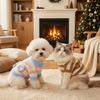 Cute Bear/Elephant Cat Dog Sweater Striped Pet Warm Coat New Pet Knit Sweater  for Dogs