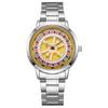 Men Quartz Watch Unique Roulette Turntable Wristwatch Personality Male Fashion Dress Watch Novelty Gift For Gentleman Party